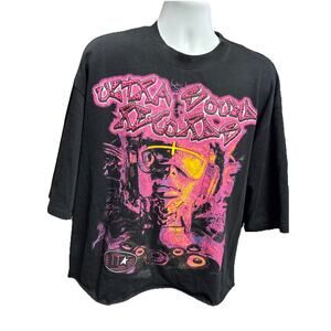 Watson Studios Ozuna Graphic T-Shirt Men’s XL Black Pink Neon Streetwear Tee